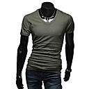 Mannen Romeinse Basic korte mouwen T-shirt