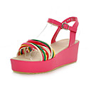 Cuero Plataforma Plataformas tacón con hebilla Zapatos de tarde / noche (más colores)