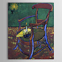 Famous Oil Painting Gauguin's Chair by Van Gogh