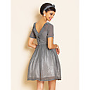 TS VINTAGE swing-Chiffon-Kleid