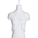 Short Sleeve Tulle Evening/Casual Wrap/Jacket (More Colors)