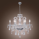 Moddern Crystal Chandelier with 6 Lights