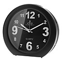 3.7 "arrotondata Snooze Musica Analog Desktop Alarm Clock (colore casuale, 2xAA)