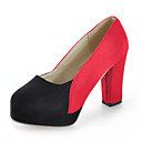 Chic Suede Chunky Heel Pumps With Split Joint Party / Evening / Wedding Shoes (More Colors)