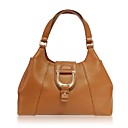 EUNI Buckle Leather Tote