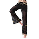 Dancewear chiffon con danza del ventre monete Inferiore Per Donne