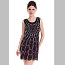 Vrouwen Rhinestone Bodycon jurk