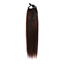 100% Cabelo Humano Longo Liso Preto Rabo