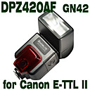 Emoblitz DPZ420AFC Digital Dedicated PowerZoom Flashgun for Canon E-TTL II 7D 5D II