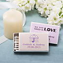 Personalized Matchboxes - Bridal Shower (Set of 12)