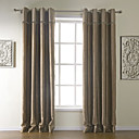 (Deux panneaux) moderne diamant treillis chambre relief assombrissement rideaux