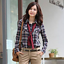 Camicia a quadri da donna