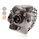 Unisex Red Eyes Skull Style legering analoge quartz Ring horloge (verschillende kleuren)