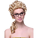 Capless High Quality Synthetic Long Curly Lawyer Hair Wigs