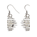 Single Pearl Stainless Steel Earring