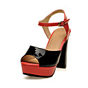 Fashion PU Chunky Heel Peep Toe Sandals With Platform Party / Evening Shoes(More Colors)