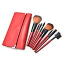 9Pcs High Quality Makeup Brush Set with Free Leather Case