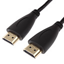 Speed ​​HDMI câble 1.4v 3D haute support pour Smart LED HDTV, Apple TV, DVD Blu-ray (1 m)