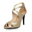 Moda paillettes tacco a spillo peep toe sandali partito / scarpe da sera (più colori)