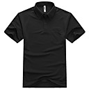 Men's Black POLO Short Sleeve Shirt