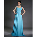 A-line Sweetheart Floor-length Chiffon Bridesmaid/Wedding Party Dress