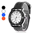 Silicone analogico al quarzo orologio da polso da uomo (colori assortiti)