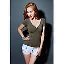 Donna Twist frontale Slim T-shirt