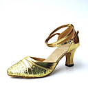 Women's Leatherette Upper Ankle Strap Modern / Ballroom Dance Shoes (More Colors)