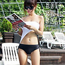 Women's Solid Color Strapless Swimwear