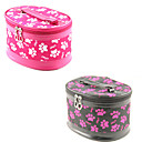 1PCS Cosmetic Makeup Pouch Portable Case Bag with Mirrors Cartoon Footprint(Assorted Colors)