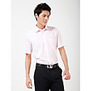 Chemise bleue à manches courtes pour homme