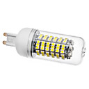 G9 120x3528SMD 5W 380-410LM 6000-6500K Natural luz branca com tampa Lâmpada LED de milho (220V)