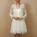 Long Sleeve Tulle/Lace Evening/Casual Wrap/Jacket