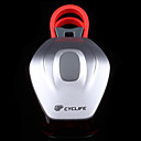 6 LED 4 Modes Waterproof Bicycle Safty Light Suit for 25.4-31.8mm Seat Tube(Without Batteries)