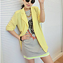Vrouwen Chiffon Tailored Collar Blazer