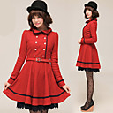 Lana Doppio Winter Dress seno delle donne