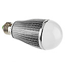 E27 9W 540-570LM 3000-3500K Warm wit licht LED Ball Bulb (85-265V)