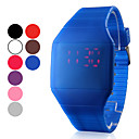 Unisex Rubber LED-Digital-Armbanduhr (farbig sortiert)