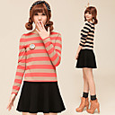 Frauen Stripe verstärkendes Kleid