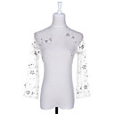Long Sleeve Tulle Evening/Casual Wrap/Jacket