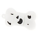 32GB Blanco Bowknot del estilo del hueso de perro USB 2.0 Flash Drive