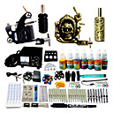 2 Tattoo Machine Gun Kit with 7*10ML Colors