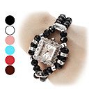 Vrouwen Plastic Analoge kwarts armband horloge (verschillende kleuren)