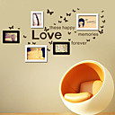 Conjunto de 5 Combinação de madeira da Creative Photo Wall Quadro