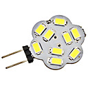 G4 2.5W 9x5730SMD 180-220LM 6000-6500K Luz Blanca Natural LED Bombilla (DC 12V)
