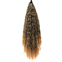22 "clip nelle estensioni dei capelli Flick Ends Brown Ponytail
