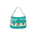 Finebags moda de cuero sintético de la armadura del bolso de hombro
