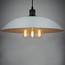 180W luce moderna del pendente con 3 luci in Big Lid Ombra in stile loft