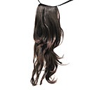 23 Browns sintéticos Inch rabo de cavalo Onda populares extensões do cabelo