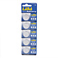  CR2032 3V piles haute capacité au lithium piles bouton (5-pack)